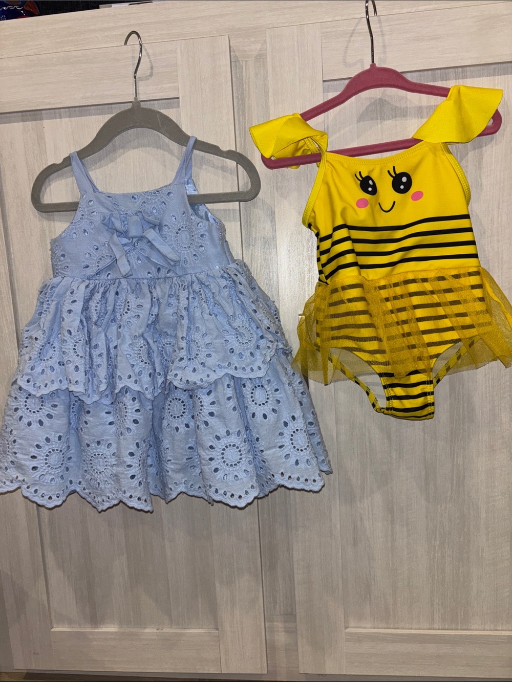 Vintage Cherokee & Handmade Overalls 6-9 months Infant Girl - Picture 8 of 8